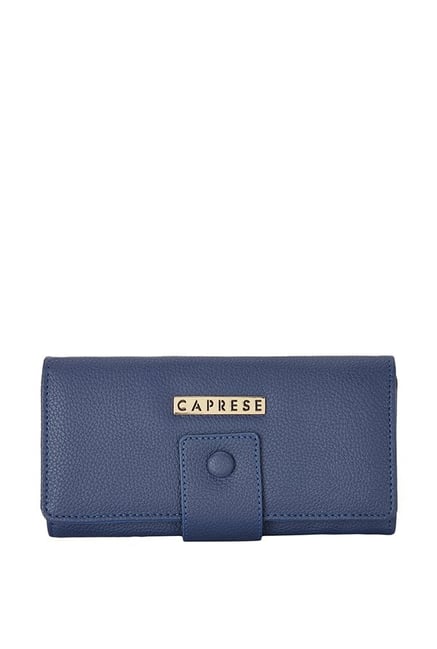 Buy Caprese Navy Solid Wallet For Women At Best Price Tata CLiQ