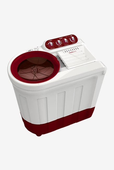 Whirlpool 7.2 Kg Semi Automatic Top Load Washing Machine ACE Supreme Plus, Coral Red