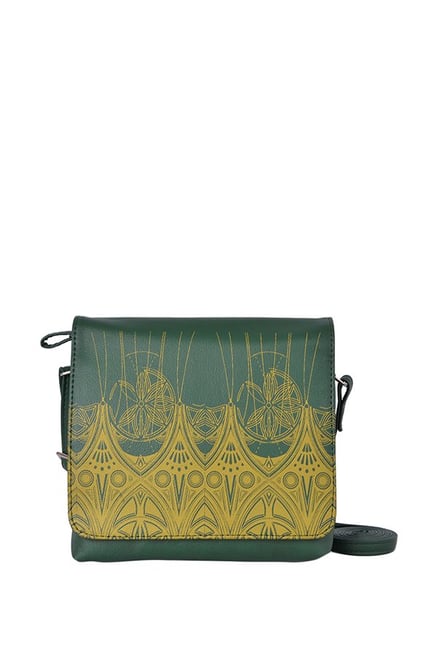 baggit yellow sling bag