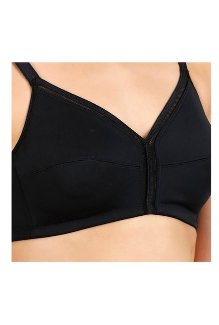 Buy Zivame Black Non-Wired Non Padded Bra for Women Online @ Tata CLiQ