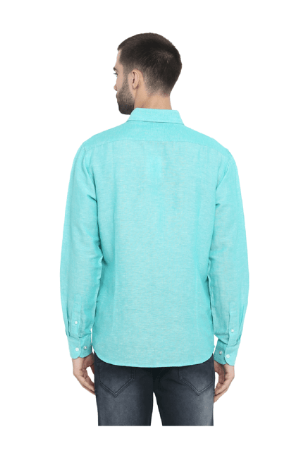barena slub linen shirt