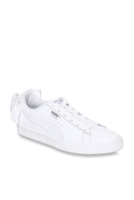 Buy Puma Basket Bow White Sneakers for 