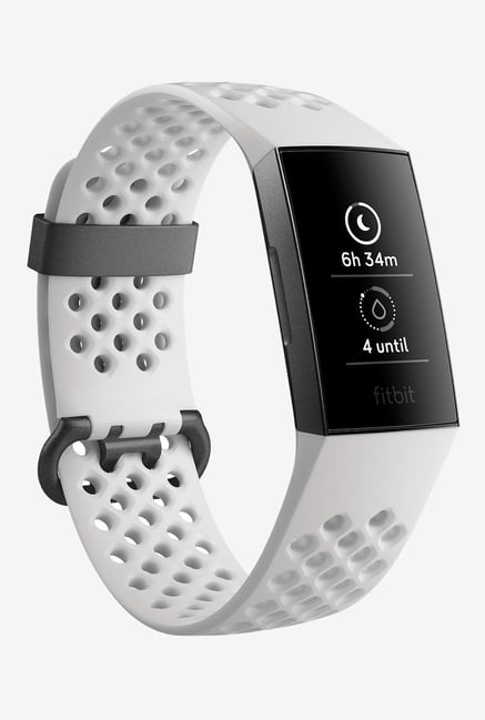 Fitbit Charge FB410GMWT-CJK Fitness Tracker Special Edition (Frost White  Graphite)