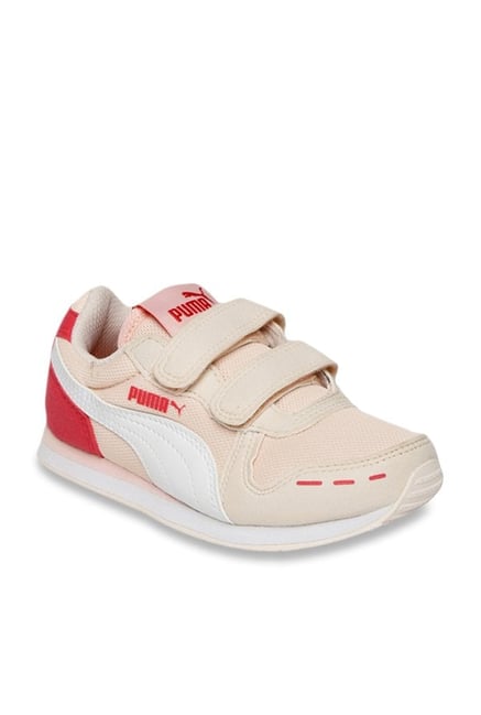 Puma Kids Cabana Racer V PS Peach Sneakers