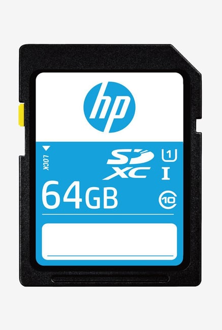 HP HFSH064-1U1 64GB Class 10 Memory Card (Blue)