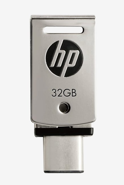 HP X5000M 32 GB OTG Pen Drive Silver