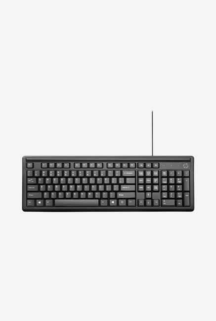 HP 2UN30AA 100 Wired Keyboard Black