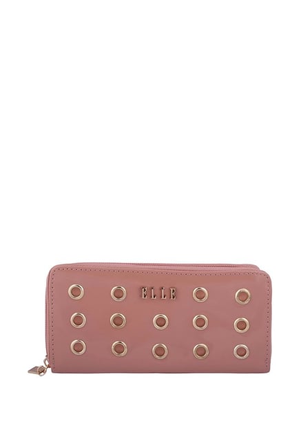 Elle Pink Casual Wallet for Women