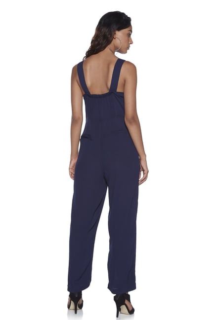 Buy Nuon by Westside Navy Selmy Jumpsuit Online at Best Prices | Tata CLiQ