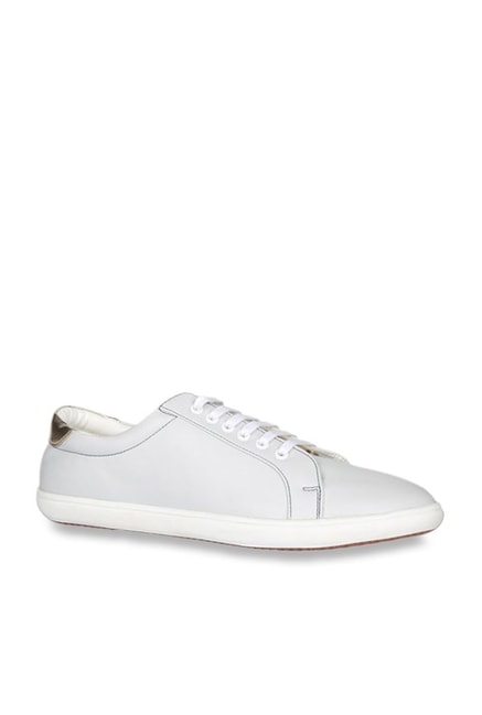 Bata White Casual Sneakers 
