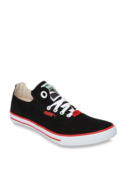 puma limnos cat ind black sneakers
