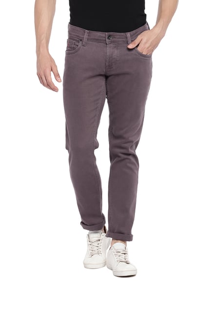 Buy Integriti Brown Skinny Fit Lightly 