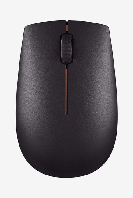 Lenovo 300 Wireless Compact Optical Mouse (Black)