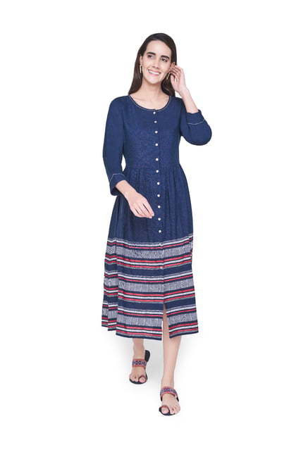 Global desi shop midi dress