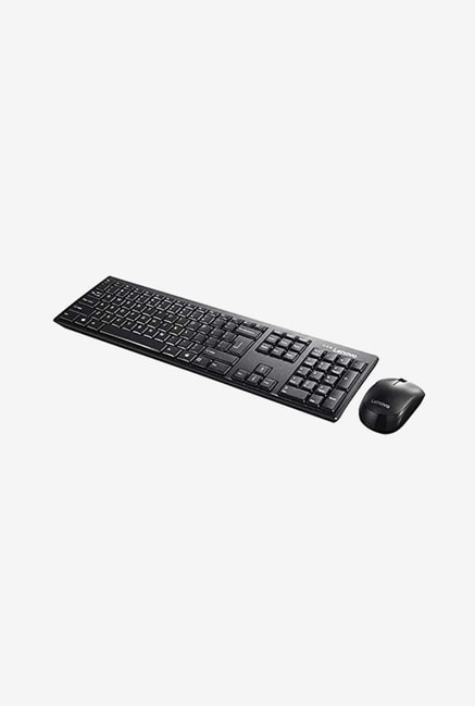 Lenovo 100 Wireless Keyboard and Mouse Combo (Black)