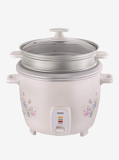 Usha 3718 PACK OF 2 Electric Rice Cooker  (1.8 L, White)