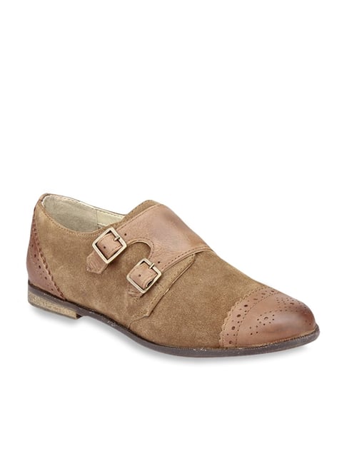 Buy Carlton London Brown Monk Shoes For Women At Best Price Tata