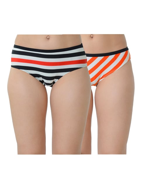 Da Intimo Multicolor Striped Hipster Panty-picture-25