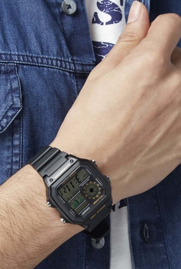 Buy Casio Youth Series Ae 10wh 1bvdf D098 Digital Watch Online At Best Prices Tata Cliq