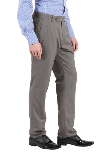 Buy John Players Men Brown Solid Slim fit Regular trousers Online at Low  Prices in India  Paytmmallcom