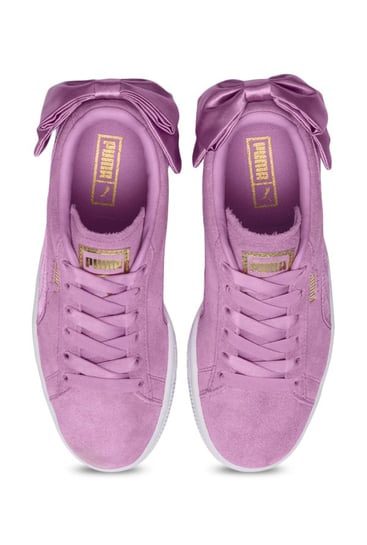 Puma Suede Bow Jr 367316 03 - Violet Rose / Violet Rose - Rose