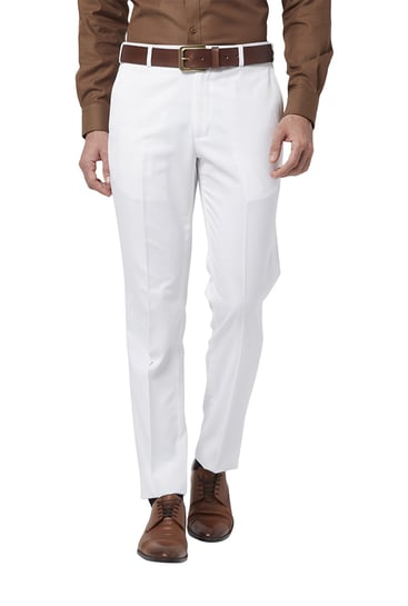 fcityin  Srey White Combo Slim Fit Formal Trouser For Men  Stylish  Fabulous