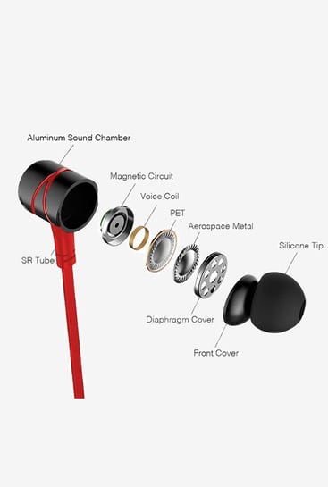 Buy Ant Audio W56 Headset with Mic (Red 
