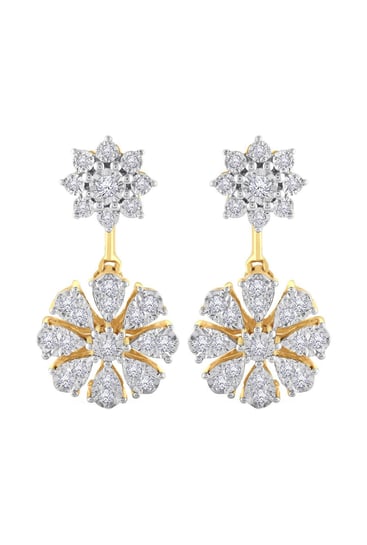 Malabar gold diamond hot sale earrings designs with price