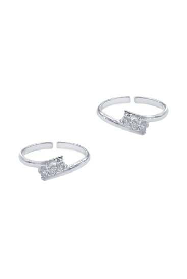 925 Sterling Silver Toe-rings set of Five Pairs Set 06 