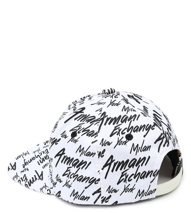 armani cap white