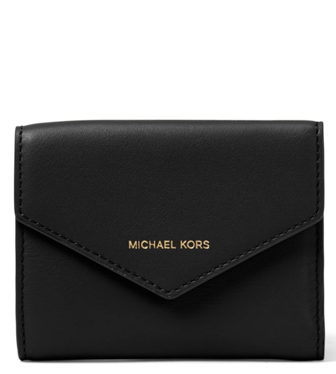 Buy MICHAEL Michael Kors Black Blakely Small Leather Wallet for Women  Online @ Tata CLiQ Luxury