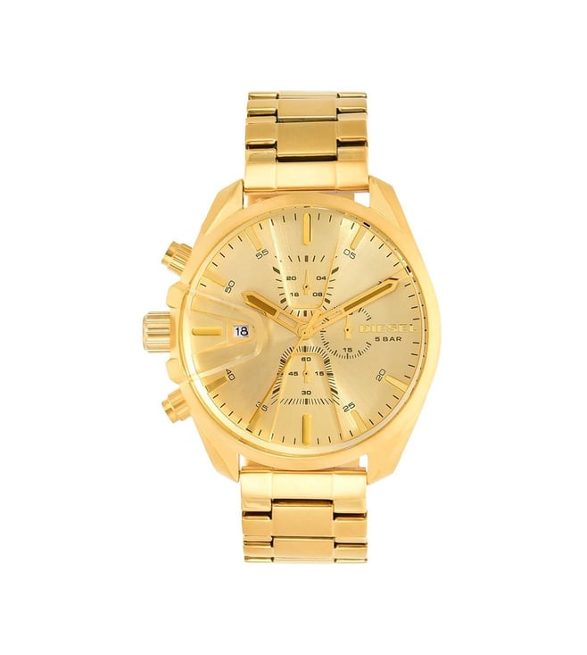 Buy Diesel DZ4475 Gold Analog Watch For Men for Men Online Tata