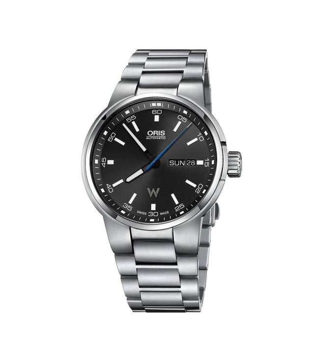 Buy Oris 01 735 7740 4154 07 8 24 50S Black Analog Watch For Men