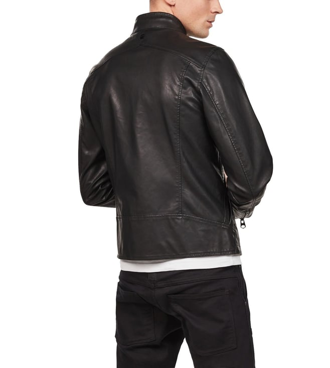 g star leather jacket mens