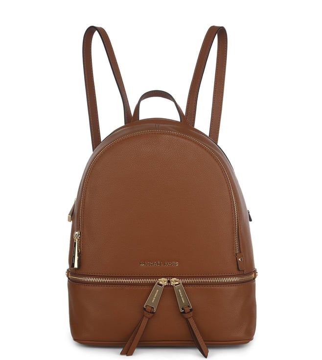 michael kors rhea zip medium backpack