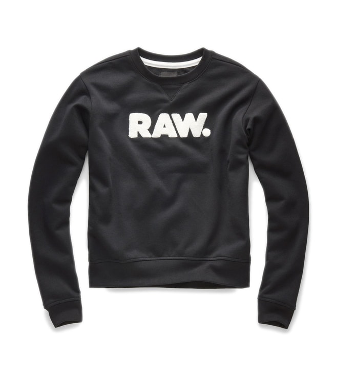 g star raw black sweatshirt