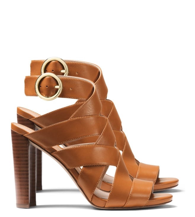 michael kors alana block heel