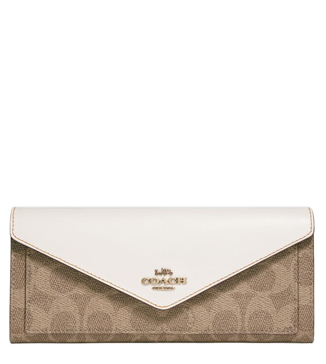 coach soft wallet