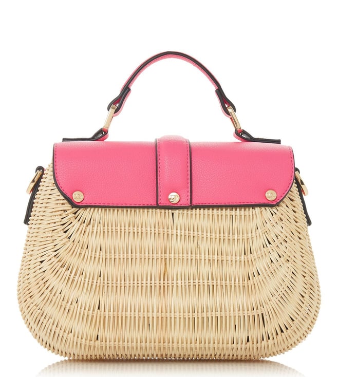 dune london pink bag