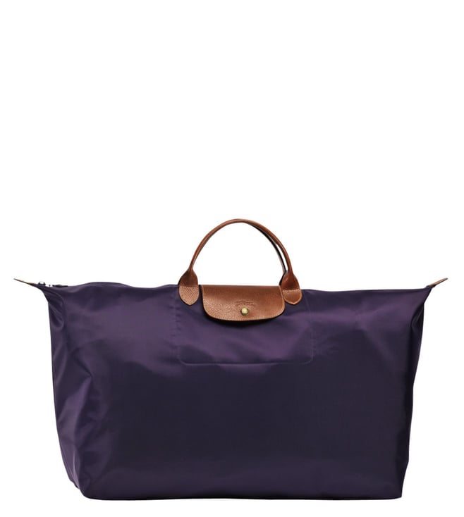 Longchamp Le Pliage Bilberry Extra Large Travel Bag For Women Longchamp Le Pliage Bilberry Extra Large Travel Bag