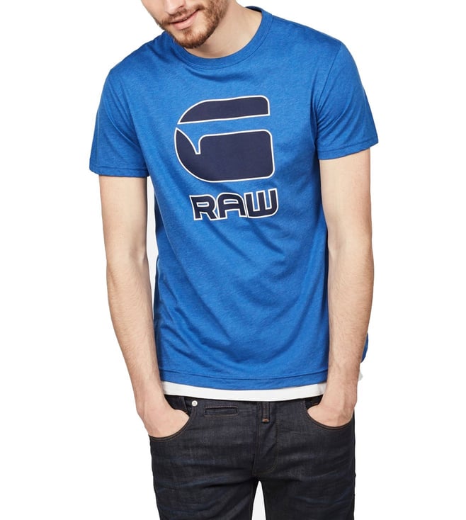 g star raw blue shirt