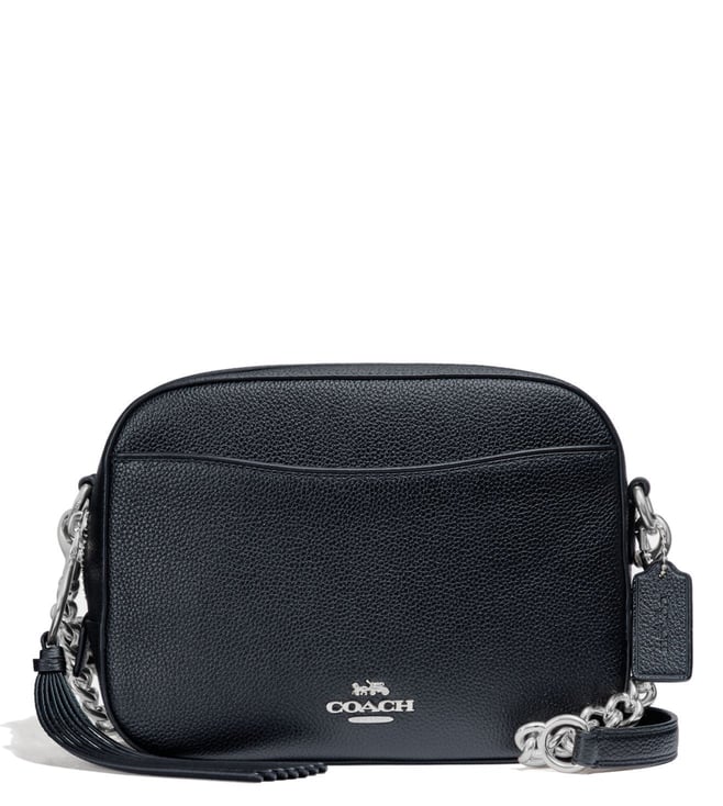 coach camera bag navy