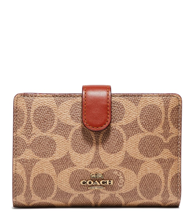 coach rust wallet