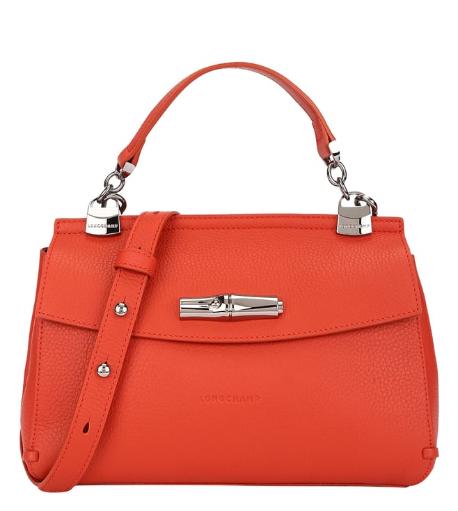 Buy Longchamp Longchamp Madeleine Burnt Red Small Cross Body Bag for Women Online Tata CLiQ Luxury