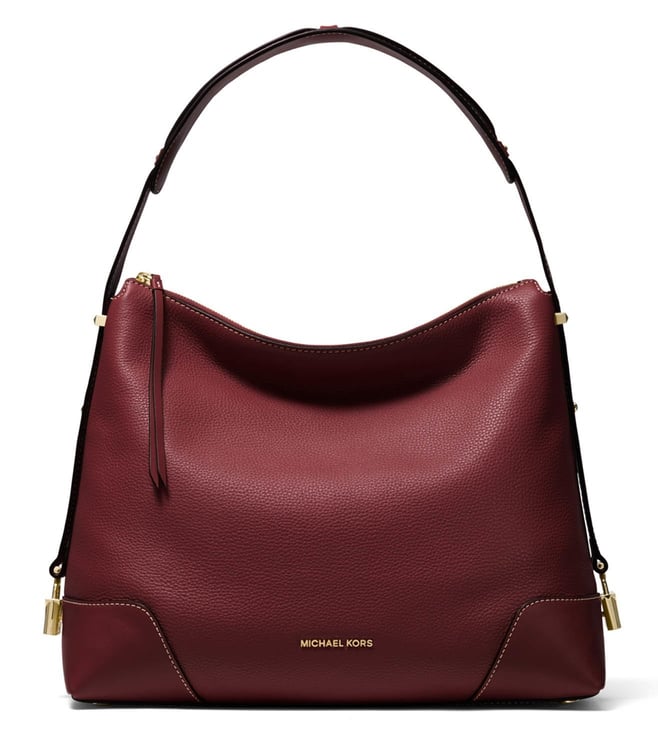 michael kors oxblood bag