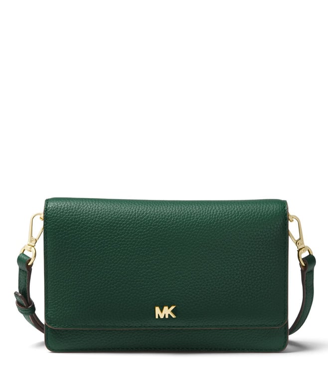 mk green purse