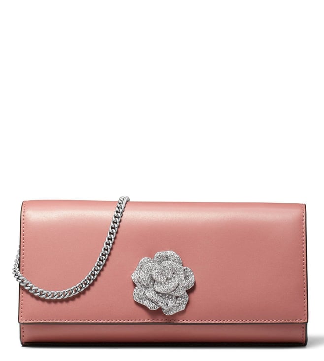 Buy MICHAEL Michael Kors Rose Bellamie Medium Cross Body Bag for Women  Online @ Tata CLiQ Luxury