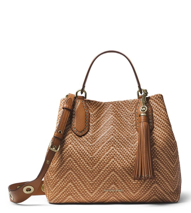 michael kors brooklyn large leather tote