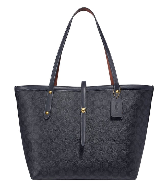 coach gallery tote midnight