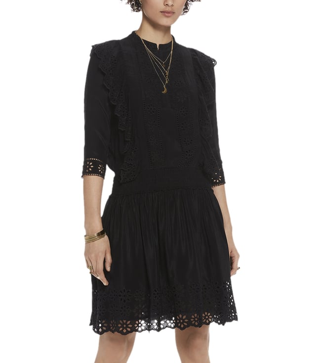 scotch and soda black dress